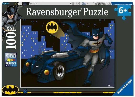 Puzzle RAVENSBURGUER Batman En Accion (Edad Mínima: 6 Anos - 100 Piezas)