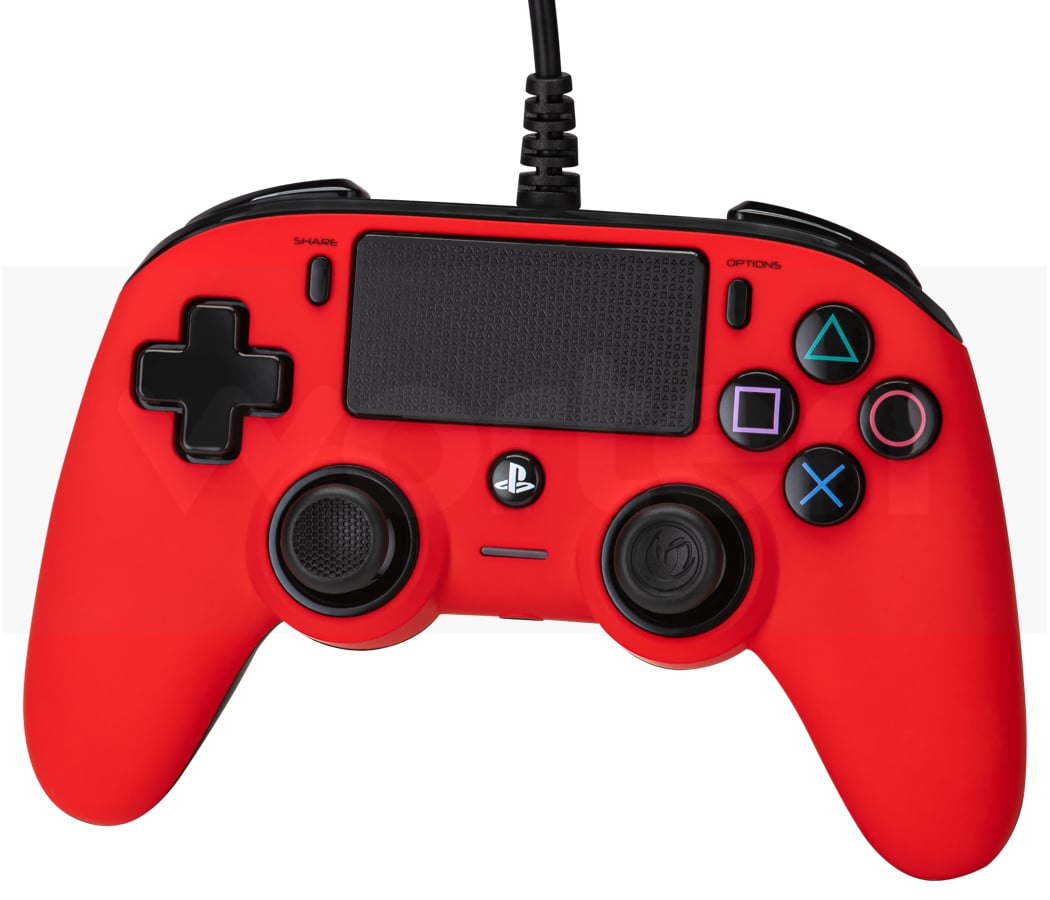 Mando NACON Wired Compact (PS4 - Rojo)