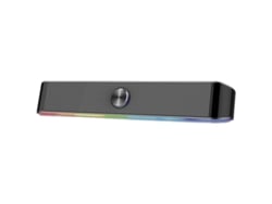 Barra de sonido Ewent Ew3525 Rgb Bluetooth Negro