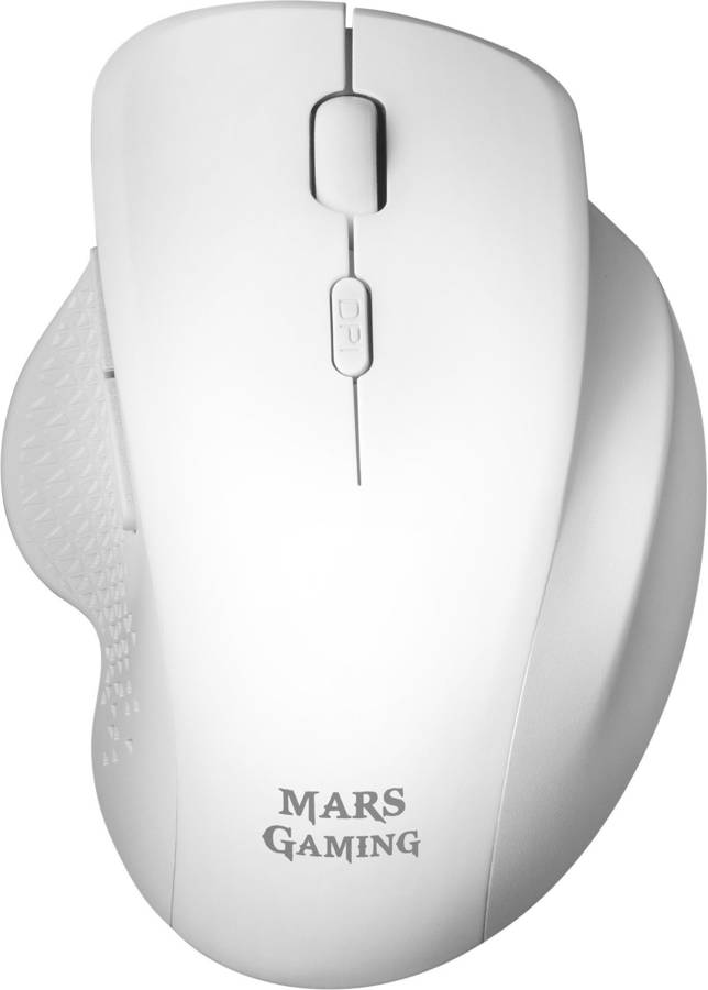 Ratón Gaming MARS GAMING MMWERGOW (3200 dpi - Inalámbrico - Negro)