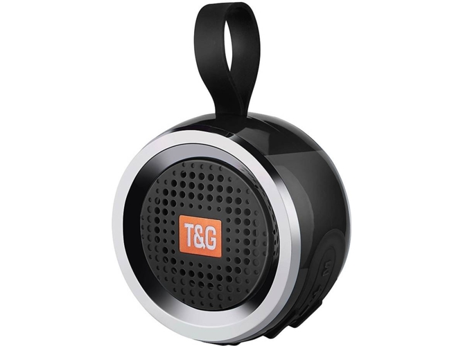 Altavoz Bluetooth RITTEREC TG146 (Negro - 5 W - Alcance: hasta 10 m)