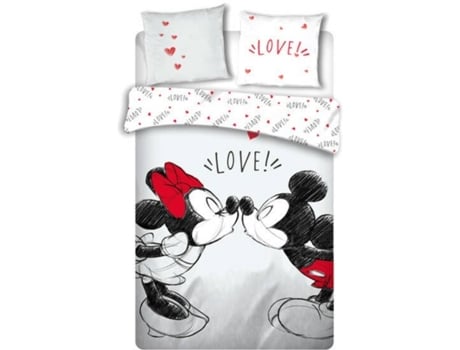 Funda De Edredón minnie mouse 63787 220x240 cm aymax s.p.r.l. nordica love mickey and disney 135cm