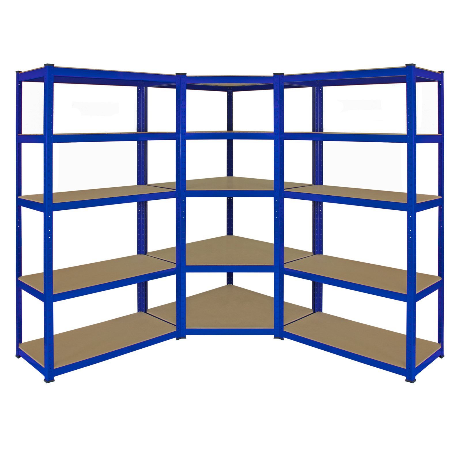 Estantería MONSTER RACKING T-Rax De Acero Sin Tornillos (Azul - 90x45x180cm)