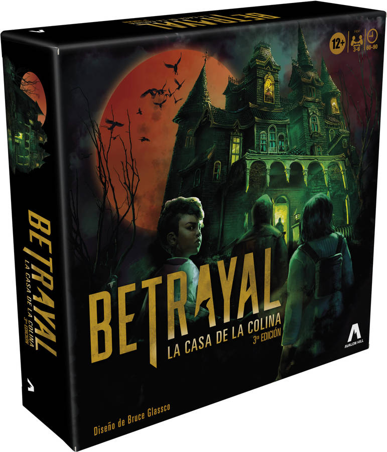 Juego de Mesa HASBRO Betrayal At House On The Hill (Edad Minima: 12 años - Nível Dificuldade: Intermédio)