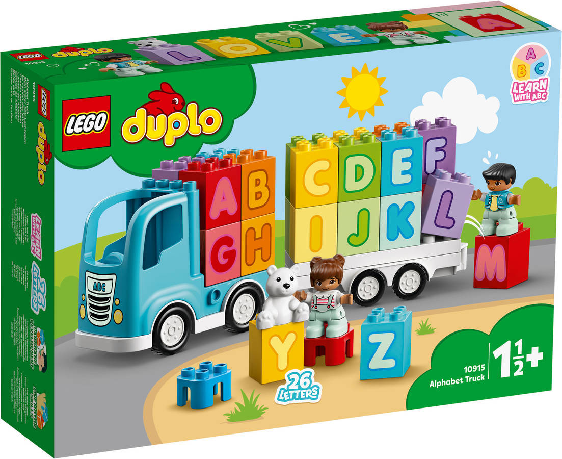 LEGO Duplo: Camión Del Alfabeto (Edad Mínima: ‍18 Meses - 36 Piezas)