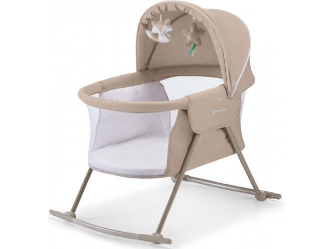 Cuna Kinderkraft 3 en 1 lovi beige bebé bolsa de transporte