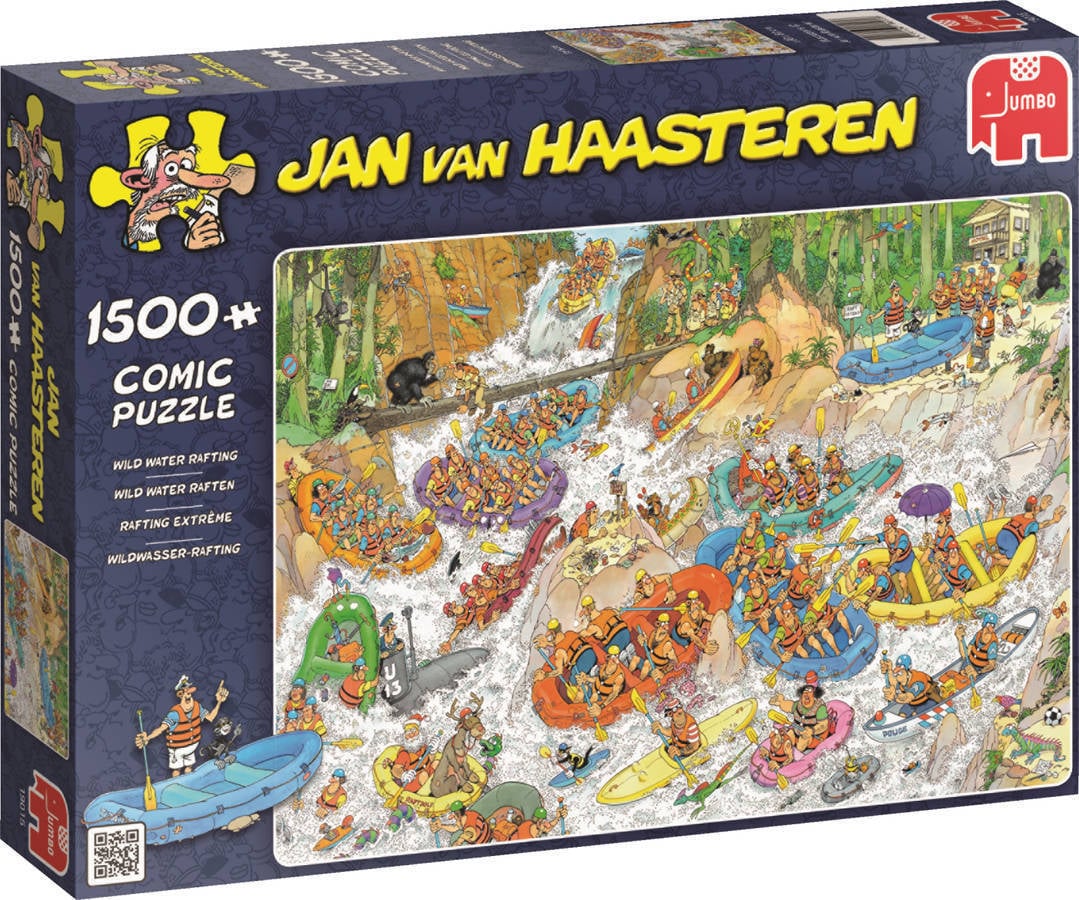 Puzzle Jumbo Jan van haasteren 2000 piezas wild water 1500