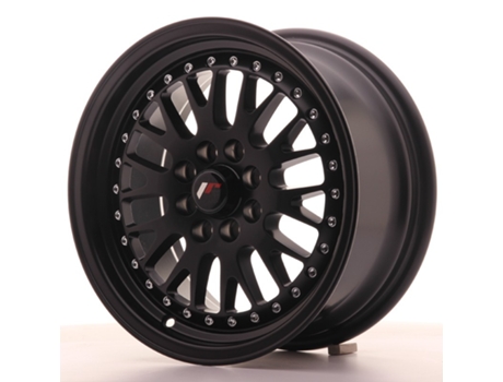 Llanta Japan Racing Jr10 15''X7 Et 30 4X108 4X100 Cb 74,1 Negro