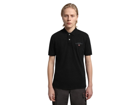 Polo de Hombre NAPAPIJRI (XL - Negro)