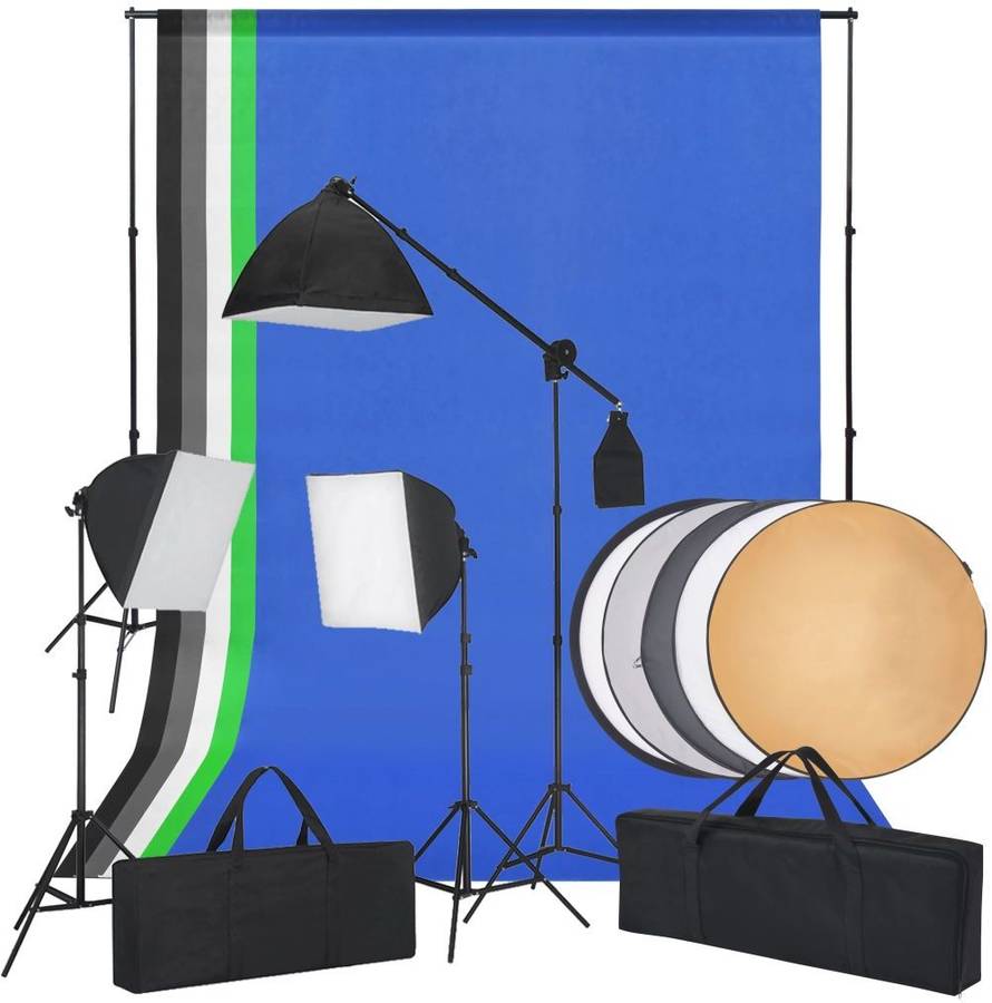 Kit Iluminación de Estudio VIDAXL 190213