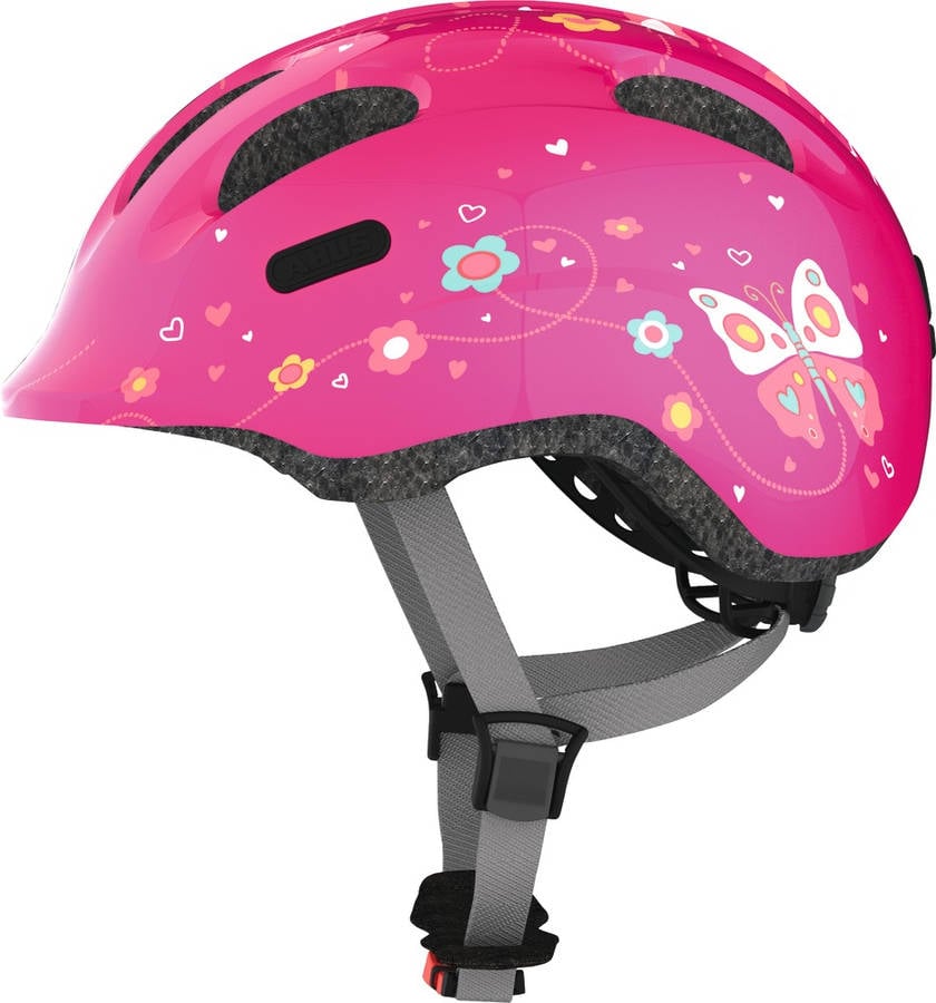 Abus Casco Infantil smiley 2.0 – de bicicleta resistente para niñas y works plato road 5236 160110