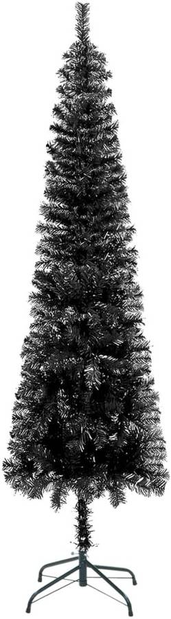 Árbol de Navidad VIDAXL (Negro - 61x24 cm)