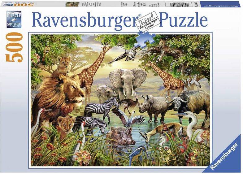 Puzzle RAVENSBURGUER Grandes Animales (500 Piezas)