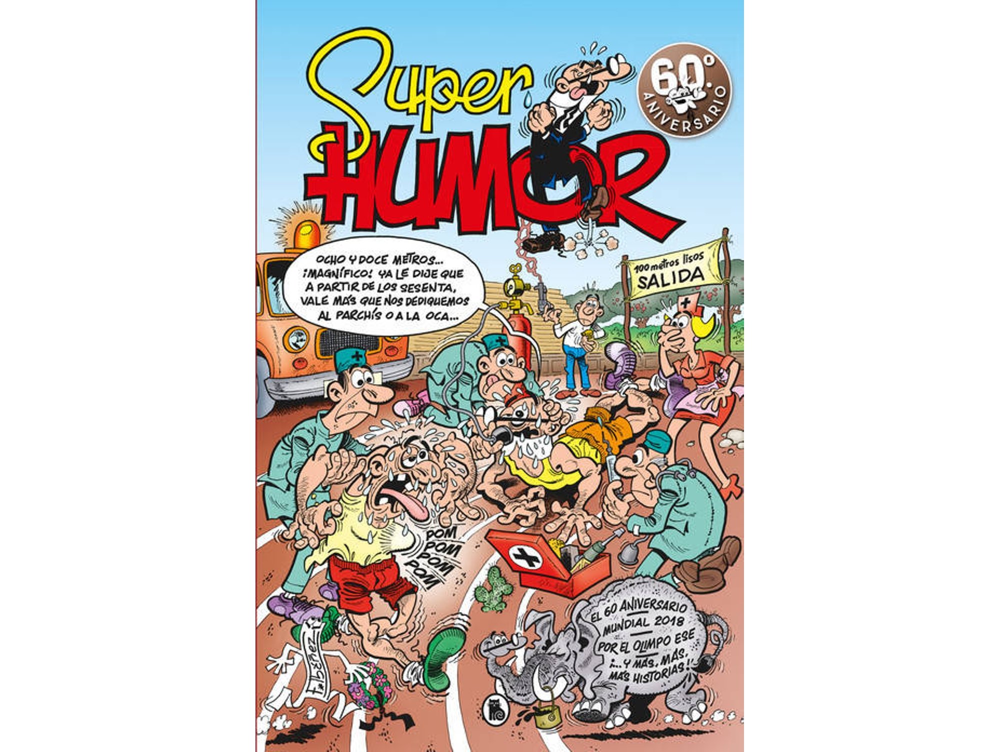 Super Humor Mortadelo el 60ª aniversario 60º 63 tapa dura libro de francisco