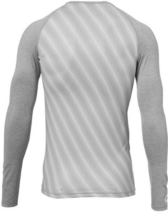 Attitude Longsleeve Camiseta de entrenamiento hombre ropa interior para kempa gris xl