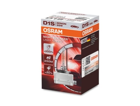 Lámpara xenón D1S 85V35W Night Breaker® Laser xenarc OSRAM