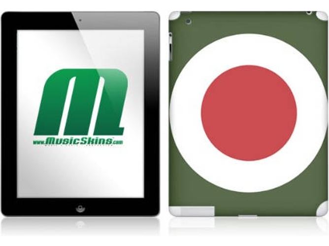 Funda iPad 2 MUSICSKINS MS-THCO10250 Verde