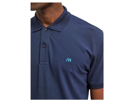 Polo de Hombre SELECTED Slhaze Azul (S)