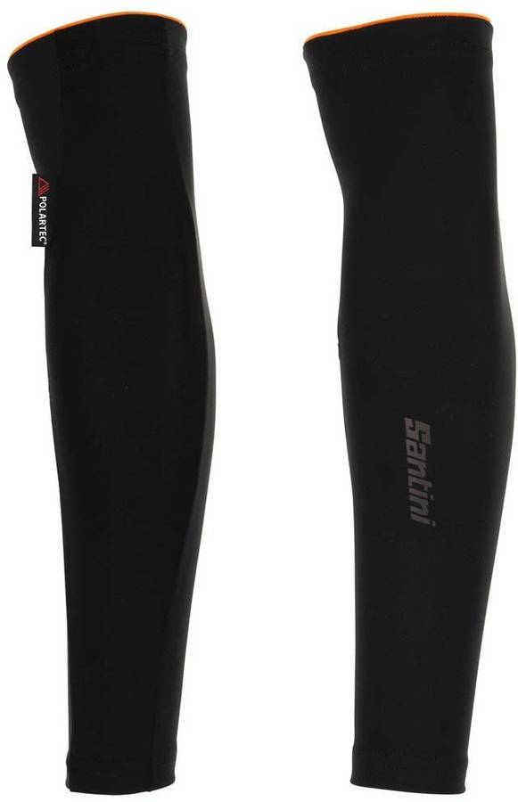 Polaina para Hombre SANTINI Manguitos Vega Multi Negro para Ciclismo (XL)