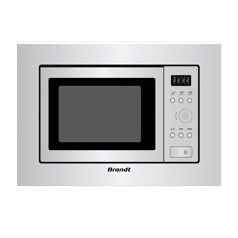 Microondas Integrable BRANDT BMS6112X (17 L - Sin grill - Inox)