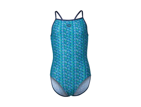 Bañador de Niña para Natación ARENA Pieza Starfish Lightdrop Azul (10/11 Años)