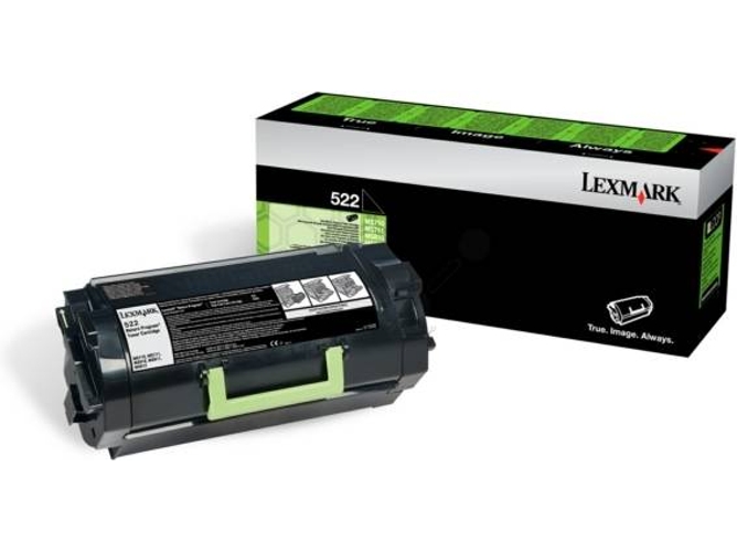 Cartucho de tóner LEXMARK 522E - 52D200E