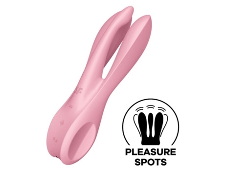 Vibrador SATISFYER Threesome 1 - Rosa