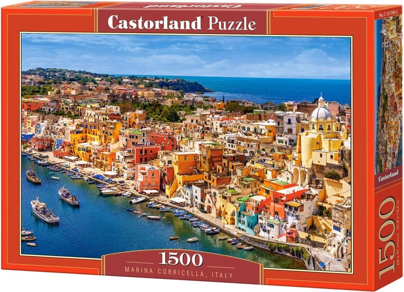 Castorland Csc151769 Puzle varios colores colormodelo surtido puzzle marina corricella italy 1500