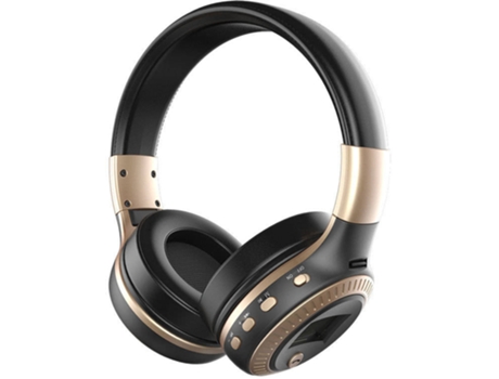 Auriculares Bluetooth ZEALOT B19 (On Ear - Micrófono - Noise Cancelling - Negro)