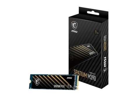 Disco Duro Interno MSI 1 TB SSD SPATIUM M390