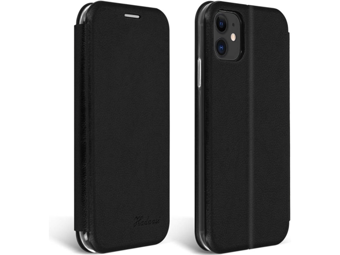 Funda iPhone 11 AVIZAR Piel Negro