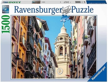 Puzzle RAVENSBURGUER Pamplona (Edad Mínima: 14 Años - 1500 Piezas)