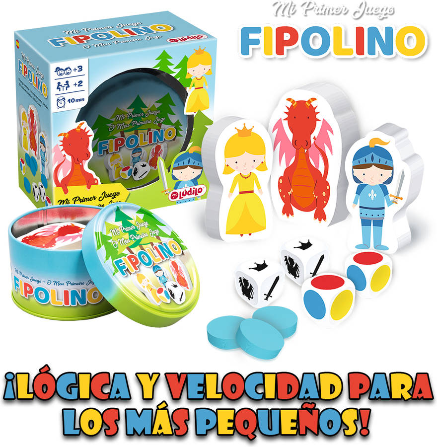 Juego de Dado LUDILO Fipolino (Edad mínima:3)