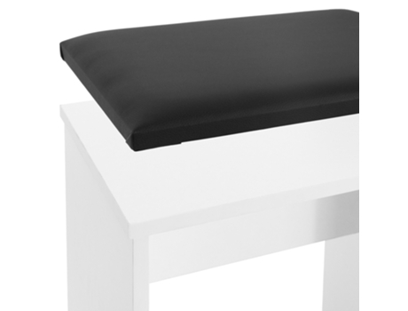 Mueble de tocador blanco 60x54x32 cm de MDF ML-Design comprar
