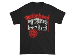 Camiseta ROCKINSTONE estampada Motorhead (M)