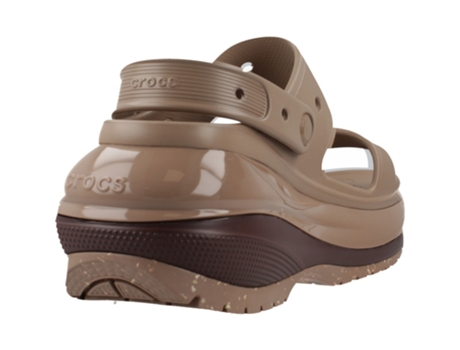 Sandalias de Mujer CROCS Classic Mega Crush Goma Marrón (3839)