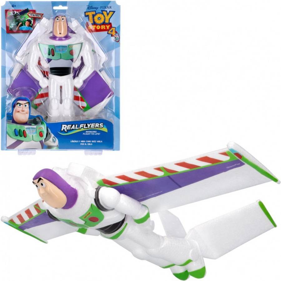 Disney Buzz Lightyear volador realflyers toy story 4 43983 muñeco eolo voador 435x13x26 6