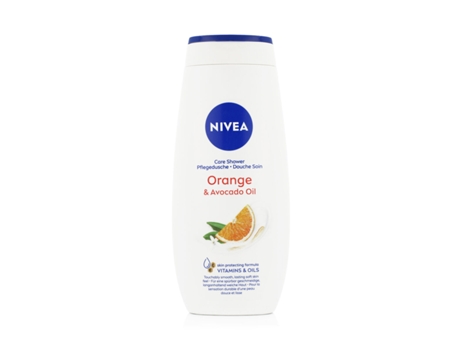 Crema de Ducha NIVEA Naranja Aceite de aguacate 250 ml