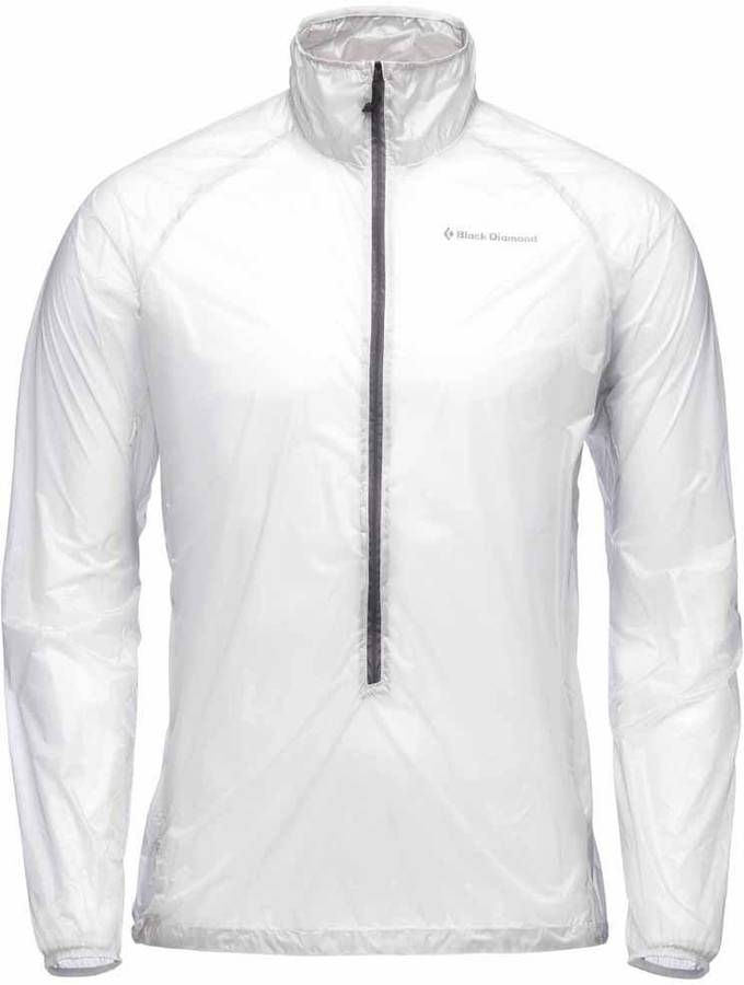 Black Diamond Deploy shell chaqueta cortavientos para hombre abrigo windshell blanco montaña