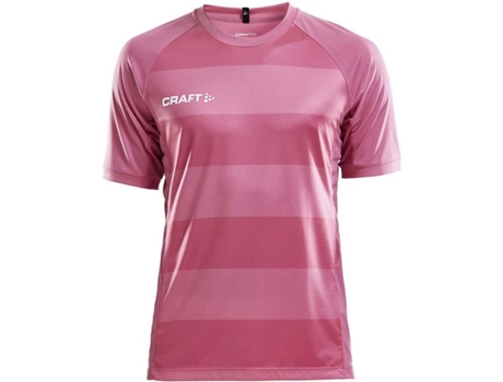 Camiseta de Hombre para Fútbol CRAFT Progress Graphic Gris Rosa (S)