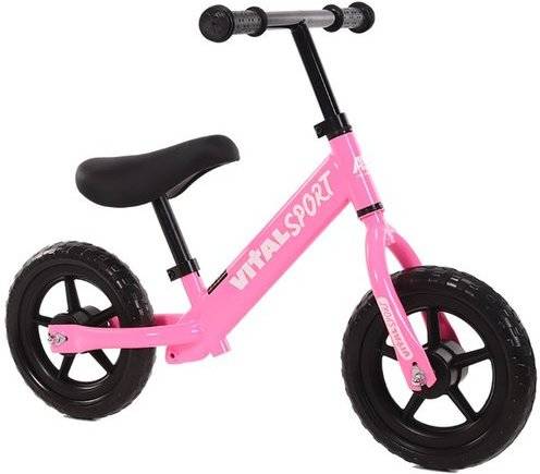 Bicicleta para Niños VITAL GYM Vital Sport 10'' (Edad Recomendada: 2-3 - Rosa)