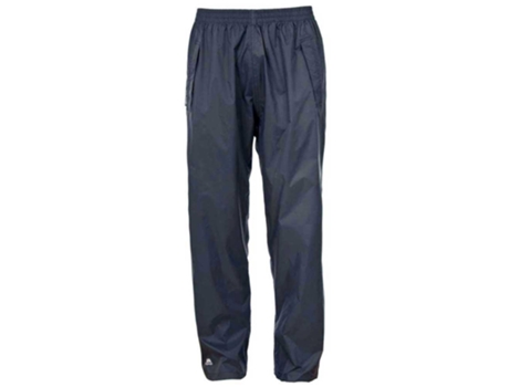 Pantalones para Mujer TRESPASS Qikpac Packaway Wp Gris para Montaña (XS)