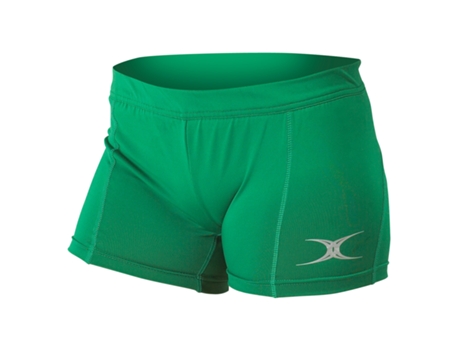 Pantalones Cortos para Mujer de Netball & Korfball GILBERT (L - Verde)