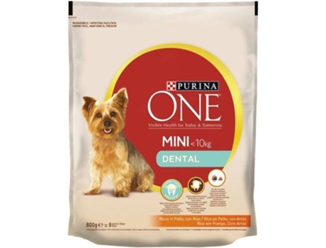 Pienso para Perros ONE (800 g - Seco - Sabor: Pollo y Arroz)