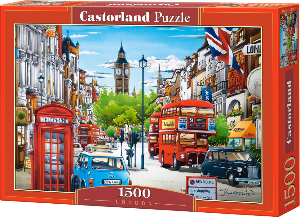 Puzzle CASTORLAND London (1500 Piezas)