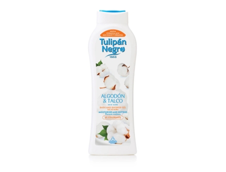 Gel De Ducha Algodon Y Talco 650 Ml TULIPAN NEGRO