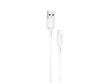 Cable Wk Wdc Datos Carga Rápida Usb Blanco