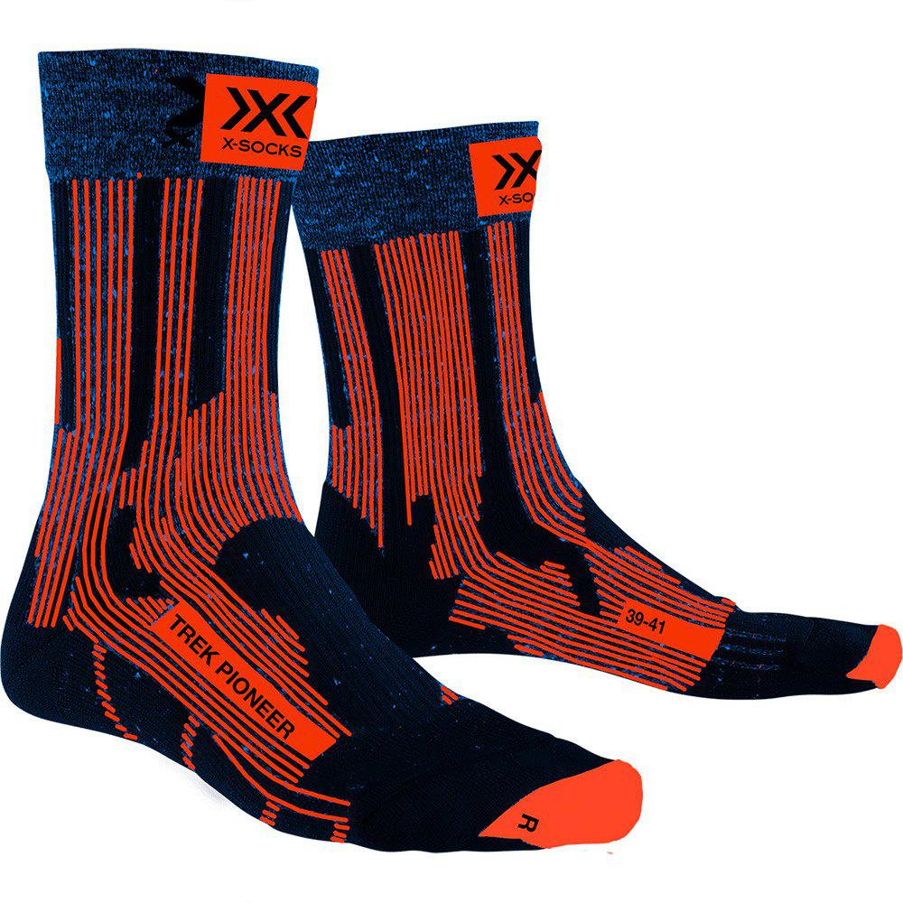 Calcetines para Hombre X-SOCKS Pioneer Multicolor para Montaña (EU 35 - 38)