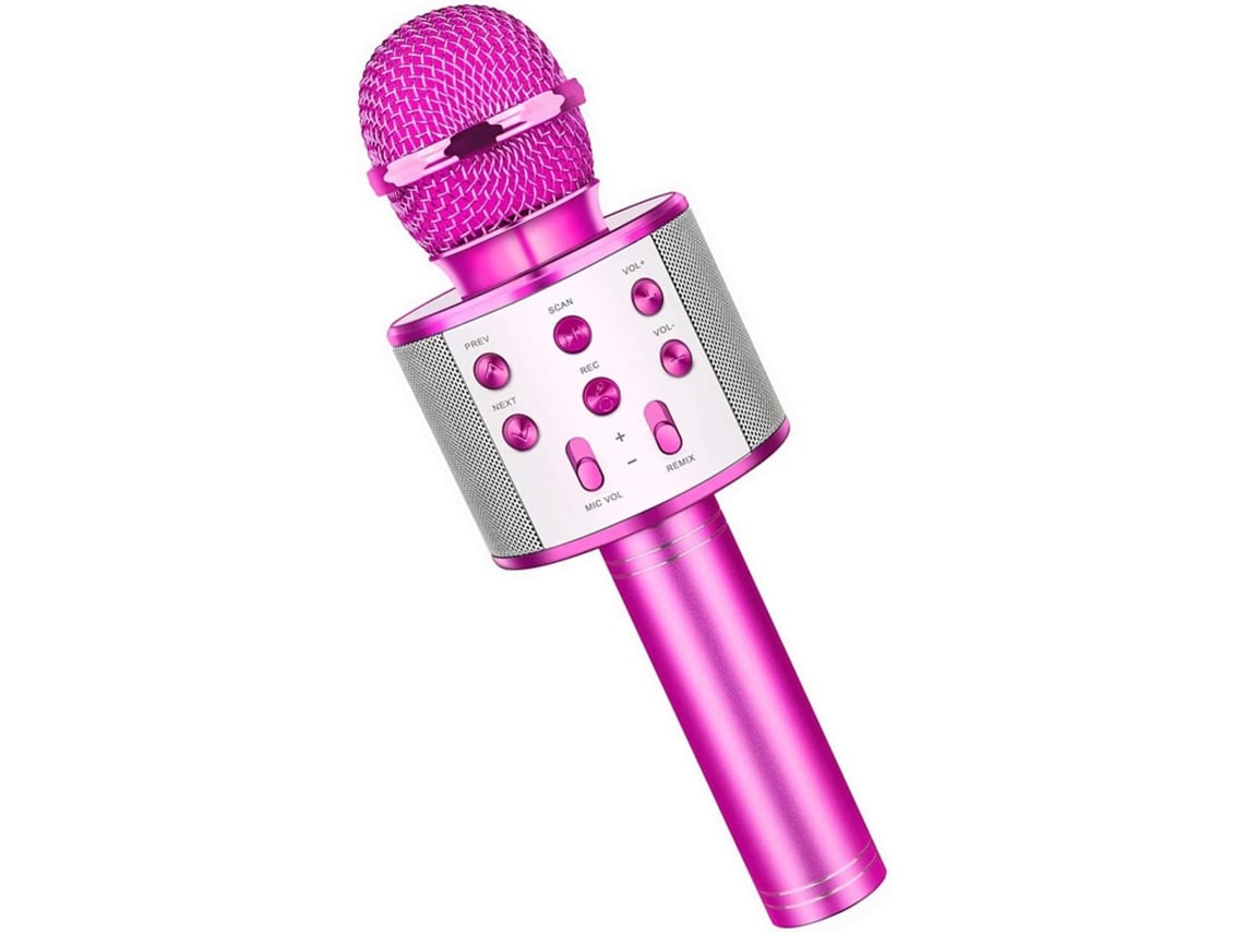 Juguetes para niñas de 3 a 12 , micrófono para micrófono de cumple para de  3 a 12 micrófono de juguete Establecer D Yotijar micrófono de karaoke para  niños