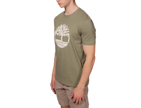 Camiseta de Hombre TIMBERLAND Verde (2XL)